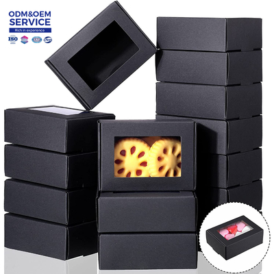 Box Corrugated Board Folders for Candle Jewelry Display Packaging Foldable Kraft Paper Jewelry Display