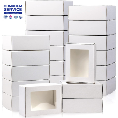 Box Corrugated Board Folders for Candle Jewelry Display Packaging Foldable Kraft Paper Jewelry Display