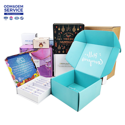 Custom-Made Custom Logo Corrugated Customizable Size Storage Boxes Paper Cardboard Packaging Gift Box